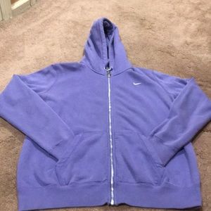 NIKE purple zip up. Great condition!